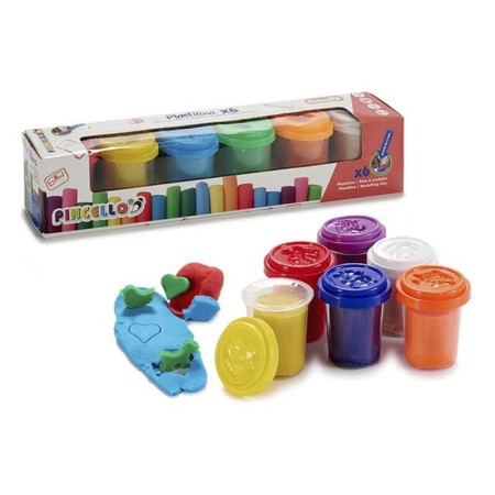 Juego de Plastilina 6 colores