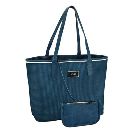 Sac-à-main Femme Moos Bleu (55 x 30 x 18 cm) (18 L)