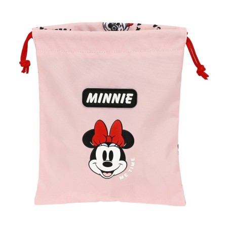 Sac pour snack Minnie Mouse Me time Rose