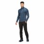 Camiseta de Manga Larga Hombre Regatta Yonder Half-Zip Azul oscuro