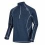 T-shirt à manches longues homme Regatta Yonder Half-Zip Bleu foncé