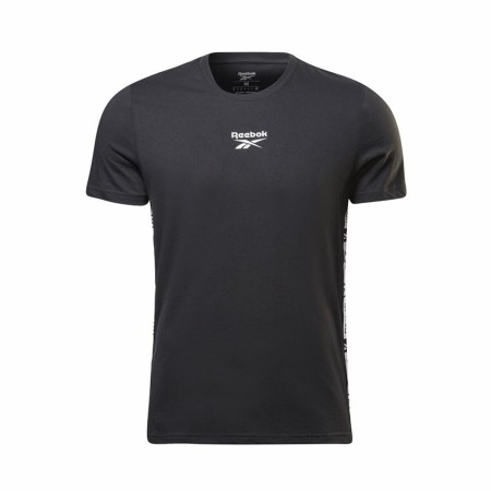 Camiseta de Manga Corta Hombre Reebok Identity Negro