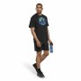 Camiseta de Manga Corta Hombre Reebok Les Mills® Oversized Graphic Negro