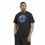 Camiseta de Manga Corta Hombre Reebok Les Mills® Oversized Graphic Negro