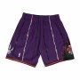 Pantalón Corto Deportivo Unisex Mitchell & Ness Toronto Raptor Violeta