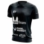 Camiseta de Manga Corta Infantil Bullpadel Odeon Paquito Navarro Negro