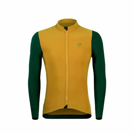 maillot de cyclisme Gsport Pro Team Winter Jaune