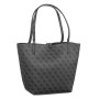 Sac-à-main Femme Guess Alby Toggle Noir Gris