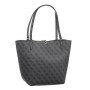 Sac-à-main Femme Guess Alby Toggle Noir Gris