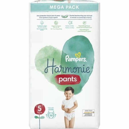 Pañales Desechables Pampers Harmonie 5 (56 uds)