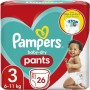 Couches jetables Pampers Baby-Dry 3 (26 uds)