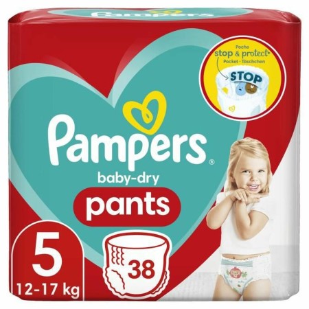 Pañales Desechables Pampers Baby-Dry 5