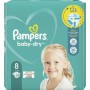 Couches jetables Pampers Baby-Dry 8 (29 uds)