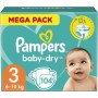 Pañales Desechables Pampers Baby-Dry 3 (104 uds)