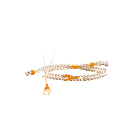 Pulsera Niña leBebe Dorado Naranja