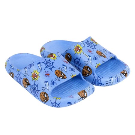 Chanclas para Niños Spiderman Azul