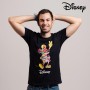 T-shirt à manches courtes homme Disney Noir