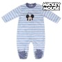 Barboteuse à Manches Longues pour Bébé Mickey Mouse Bleu