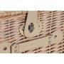 Panier DKD Home Decor Pique-nique Naturel Rouge osier (44 x 30 x 22 cm)
