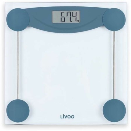 Balance Numérique de Salle de Bain Livoo DOM426B Verre trempé 180 kg