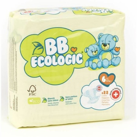 Couches jetables BB Ecologic 6 (22 uds)