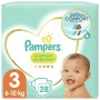 Couches jetables Pampers Premium Protection 3 (28 uds)