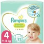 Couches jetables Pampers Premium Protection 4 (23 uds)