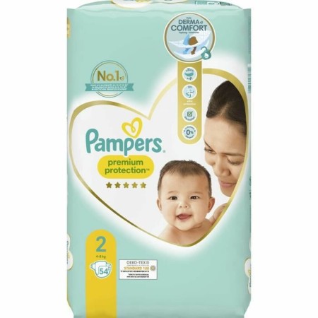 Couches jetables Pampers Premium Protection 2 (108 uds)