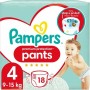 Couches jetables Pampers Premium Protection 4 (18 uds)