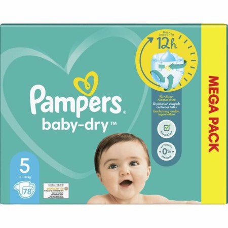 Pañales Desechables Pampers Baby-Dry 5 78 uds