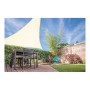 Toldo Ambiance Triangular Crema Textil (3,6 x 3,6 x 3,6 m)