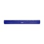 Set de reglas Milan Flex&Resistant Azul PVC 4 Piezas