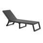 Chaise longue SP Berner Pliable polypropylène Wengue (58 x 42 x 199 cm)