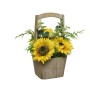 Plante décorative Everlands Pot Tournesol (23 x 23 x 31 cm)