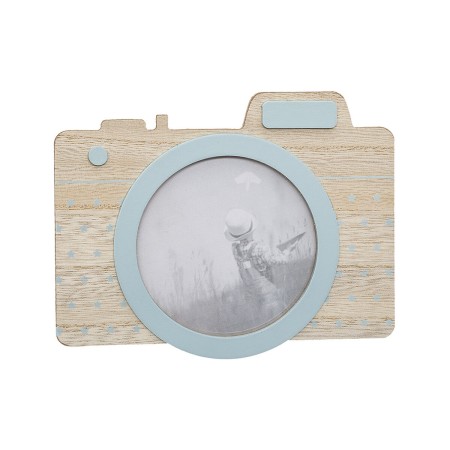 Cadre photo Atmosphera Enfant Appareil Photo Bois MDF (16 x 12 cm)