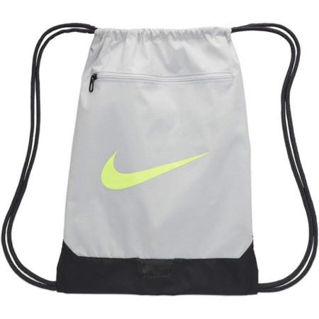 Bolsa Mochila con Cuerdas Nike GYM BRSLA Gris