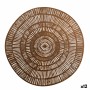 Set de table Quid Habitat Spirale Bronze Textile (38 cm) (Pack 12x)