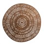 Set de table Quid Habitat Spirale Bronze Textile (38 cm) (Pack 12x)