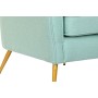 Fauteuil DKD Home Decor Doré Métal Vert (70 x 68 x 73 cm)