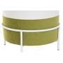 Repose-pied DKD Home Decor Naturel Métal Blanc Vert (40 x 40 x 40 cm)