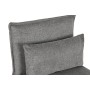 Sillón DKD Home Decor Negro Gris Metal (66 x 78 x 75 cm)