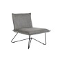 Sillón DKD Home Decor Negro Gris Metal (66 x 78 x 75 cm)