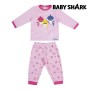 Pyjama Enfant Baby Shark Rose