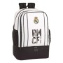 Sac de Sport avec Porte-Chaussures Real Madrid C.F. Blanc Noir