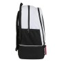 Sac de Sport avec Porte-Chaussures Real Madrid C.F. 20/21 Blanc Noir 24 L