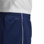 Pantalon de sport long Adidas Core 18 Bleu foncé Homme (Talla USA)