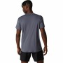 Camiseta de Manga Corta Hombre Asics Core Gris oscuro