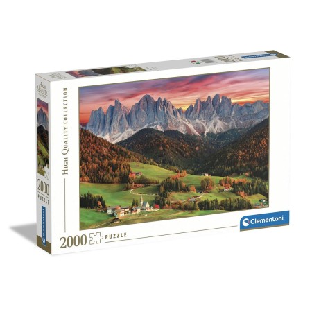 Puzzle Clementoni Val di Funes (2000 Pièces)