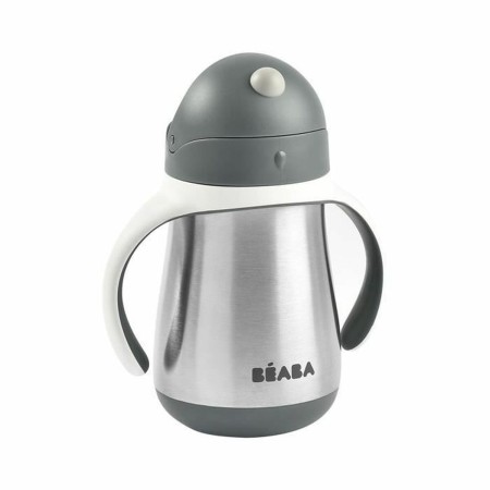Vasos Béaba Gris 2 en 1 (250 ml)