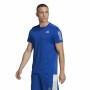 Maillot de Corps de Sport à Manches Coupe Adidas Bleu